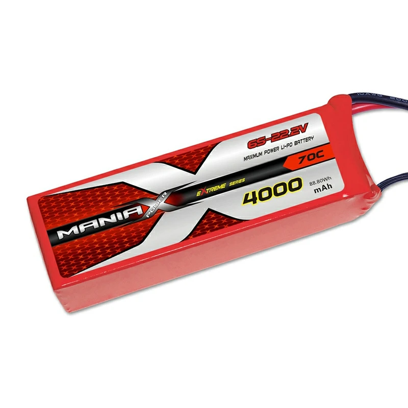 6S-22.2V 4000mAh 70C Lipo-batteri
