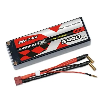 2S-7.4V 5400mAh 60C Hardcase racerbilsbatteri