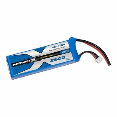 4S-14,8V 2600mAh 45C Lipo-batteri