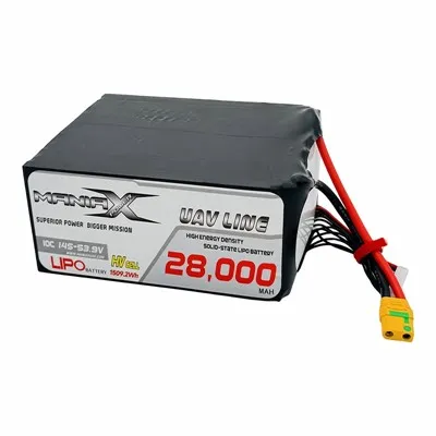 ManiaX Solid-tillstånd HV LiPo 14S-53.9V 28 000 mAh 10C Drönare och UAV-batteri